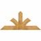 Ekena Millwork Richland Rough Sawn Timber Gable Bracket, Western Red Cedar, 60"W x 27"H x 2"D x 6"F, 11/12 Pitch GBW060X27X0206RIC00RWR - alternate 1